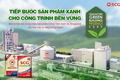 Xi măng Sông Gianh hướng mục tiêu giảm 23% phát thải CO₂ vào năm 2030