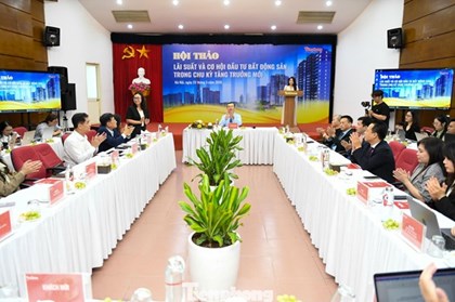 Khi lãi suất trở thành "công tắc" điều tiết thị trường bất động sản