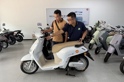 Xe điện hút khách tại Cần Thơ