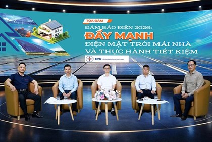 Phát triển điện mặt trời mái nhà tự sản, tự tiêu tăng khả năng tự chủ năng lượng