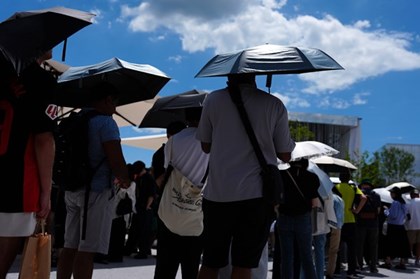 Nhật Bản ghi nhận nhiệt độ tăng bất thường tại nhiều khu vực