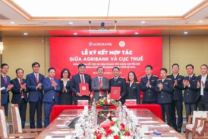 Agribank đồng hành cùng hộ kinh doanh kê khai thuế