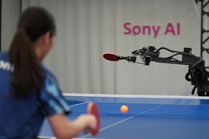 Bất ngờ đến từ robot đánh bóng bàn của Sony AI