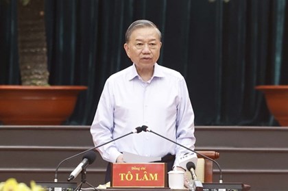 Tổng Bí thư, Chủ tịch nước Tô Lâm: Thành phố Hồ Chí Minh phải đi đầu, biến các nghị quyết chiến lược của Trung ương thành thực tiễn sống động ​