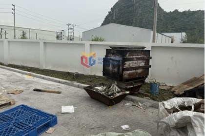 Quảng Ninh: Yêu cầu doanh nghiệp chấm dứt ngay hoạt động đốt chất thải trái quy định