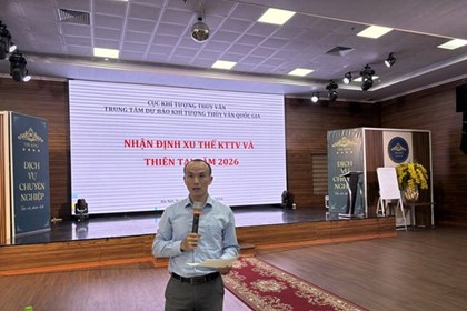Số lượng bão, áp thấp nhiệt đới ảnh hưởng đến đất liền khả năng thấp hơn trung bình nhiều năm