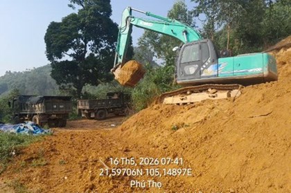 Làm rõ thông tin phản ánh về xói lở tại đường dây 500 kV Lào Cai – Vĩnh Yên 
