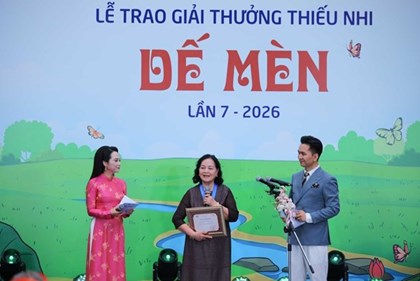 Những điểm mới của Giải thưởng Thiếu nhi Dế Mèn 2026