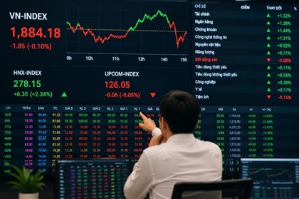 VN-Index giảm nhẹ ngày 26/5: Nhóm ngân hàng, chứng khoán ngược dòng bứt phá
