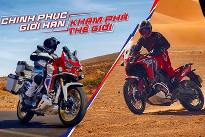 Honda Việt Nam ra mắt dòng xe huyền thoại Africa Twin thế hệ mới
