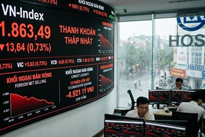 VN-Index suy yếu trong tuần cuối tháng 5, khối ngoại bán ròng 12 phiên liên tiếp