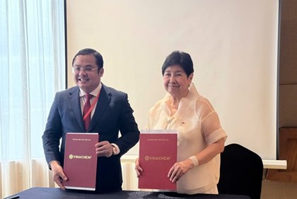 Vinachem ký loạt thỏa thuận chiến lược tại Philippines