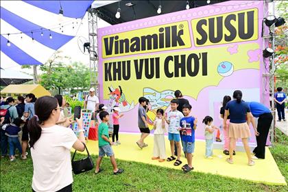 Cùng trẻ em “Chơi để học”, Vinamilk mang đến nhiều trải nghiệm thú vị