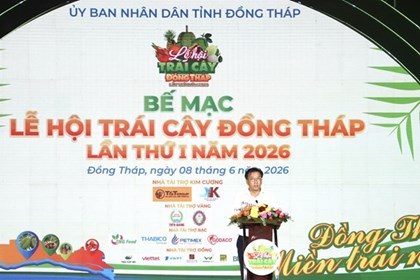 Lễ hội trái cây Đồng Tháp hút nửa triệu lượt khách, doanh thu 4,5 tỷ đồng