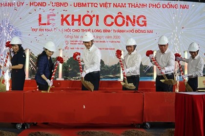 Khởi công dự án nhà ở cho thuê đầu tiên tại Đồng Nai