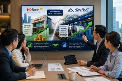 VDSC khuyến nghị mua HDB, Agriseco đánh giá tích cực HPG