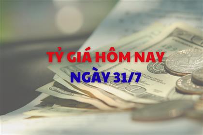 Tỷ giá hôm nay 31/7: Tỷ giá trung tâm tiếp đà tăng