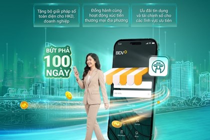 BIDV hỗ trợ doanh nghiệp chuyển đổi số gắn với tín dụng ưu đãi