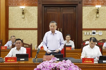 Thông báo Kết luận của Tổng Bí thư, Chủ tịch nước Tô Lâm tại Phiên họp Ban Chỉ đạo Trung ương thực hiện Nghị quyết 57