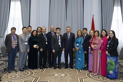 Tổng Bí thư, Chủ tịch nước Tô Lâm tiếp trí thức, nhà khoa học tiêu biểu người Việt Nam tại Australia Tổng Bí thư, Chủ tịch nước Tô Lâm tiếp trí thức, nhà khoa học tiêu biểu người Việt Nam tại Australia
