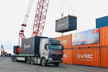 Thử nghiệm tuyến container quốc tế kết nối Cần Thơ với Quảng Tây