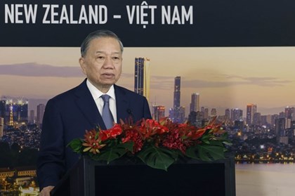 Tổng Bí thư, Chủ tịch nước Tô Lâm dự Hội nghị bàn tròn doanh nghiệp New Zealand - Việt Nam
