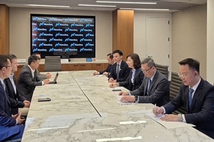 UBCKNN và Nasdaq thúc đẩy kết nối thị trường vốn 