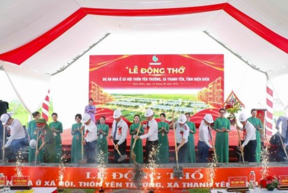 Điện Biên động thổ dự án nhà ở xã hội hơn 300 tỷ đồng