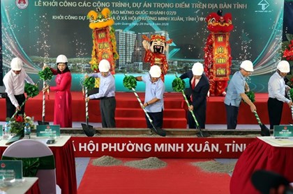 Tuyên Quang khởi công dự án nhà ở xã hội hơn 670 tỷ đồng