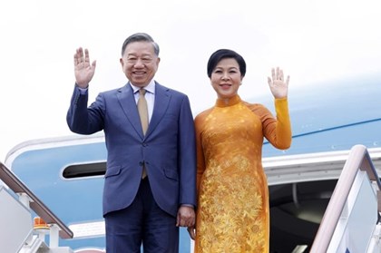 Tổng Bí thư, Chủ tịch nước Tô Lâm cùng Phu nhân bắt đầu thăm cấp Nhà nước Liên bang Nga