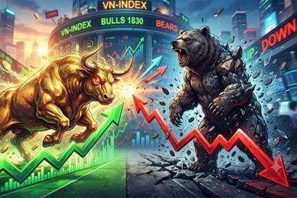 VN-Index hồi phục 8,8 điểm, thanh khoản giảm mạnh