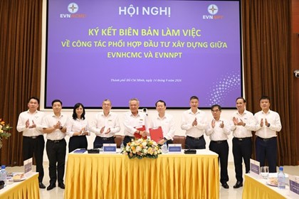 EVNNPT và EVNHCMC đồng bộ đầu tư, bảo đảm điện cho TP. Hồ Chí Minh giai đoạn 2026-2030