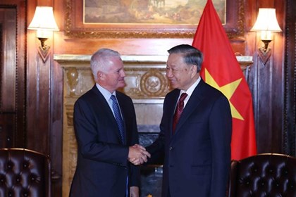 Tổng Bí thư, Chủ tịch nước Tô Lâm tiếp lãnh đạo một số tập đoàn Hoa Kỳ