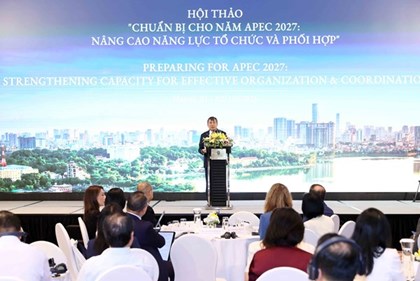 Việt Nam chuẩn bị năng lực tổ chức Năm APEC 2027