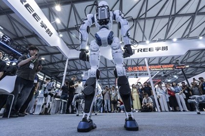 Giới đầu tư quốc tế "để mắt" tới ngành công nghiệp robot Trung Quốc