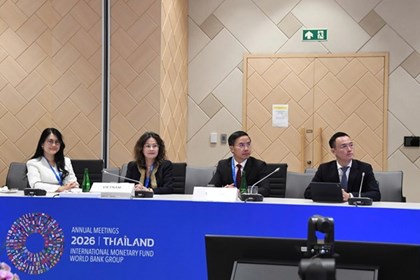 Ngân hàng Nhà nước Việt Nam mở rộng hợp tác, huy động nguồn lực phát triển tại Hội nghị thường niên IMF-WB 2026