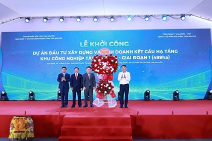 Viglacera khởi công khu công nghiệp gần 5.400 tỷ đồng tại Thái Nguyên