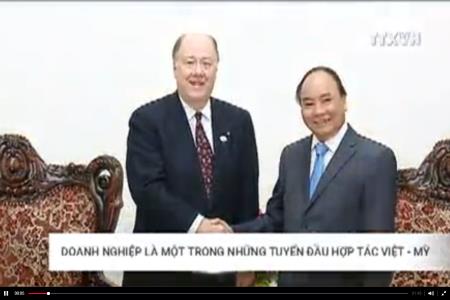 Doanh nghiệp là một trong những tuyến đầu hợp tác Việt – Mỹ