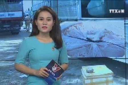 Bắt giữ hơn 6 tấn thịt thối chuẩn bị vào bếp ăn