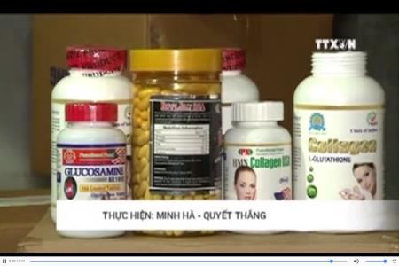 Thu giữ số lượng lớn thực phẩm chức năng sai phạm