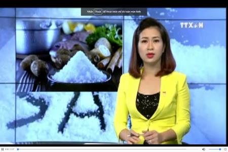 Người Việt Nam dùng muối cao gấp đôi mức khuyến cáo