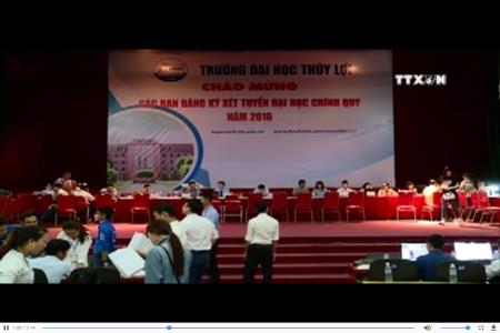 Không giới hạn nguyện vọng đăng ký tuyển sinh ÐH