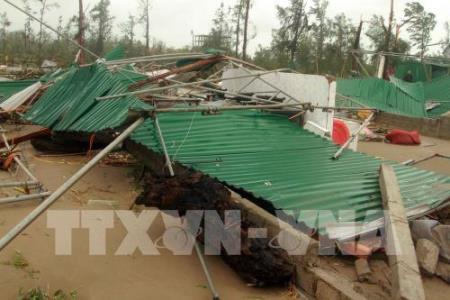 Tổng hợp thiệt hại do bão số 10 tại miền Trung