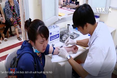 Tạm thời khống chế được dịch sốt xuất huyết tại Hà Nội