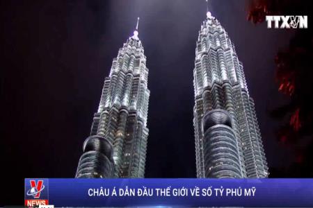 Châu Á dẫn đầu thế giới về số tỷ phú USD