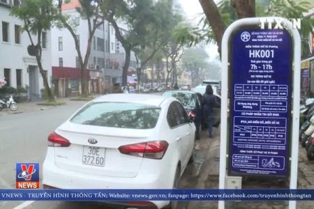 Hà Nội mở rộng 151 điểm đỗ xe thông minh iParking tại 9 quận nội thành