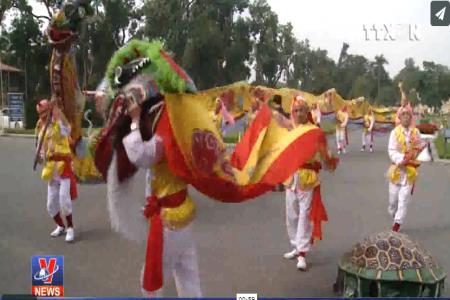 Tết Việt rực rỡ tại Hoàng thành Thăng Long