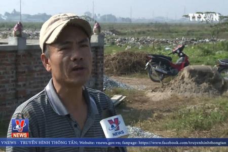 Ô nhiễm môi trường từ bãi rác thải tại Nam Định