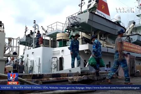 Đón Tết sớm ở quần đảo Trường Sa