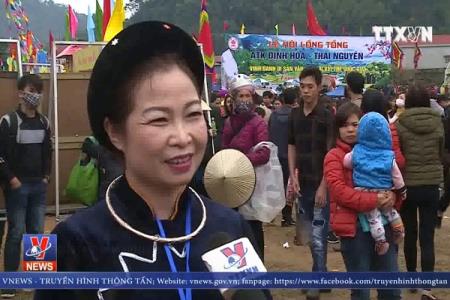 Khai hội Lồng Tồng tại Thái Nguyên